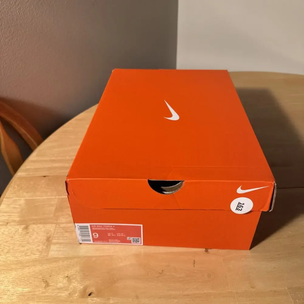 NEW Men's Nike AIR MAX TORCH IV 4 - Obsidian/Wolf Grey Size 9